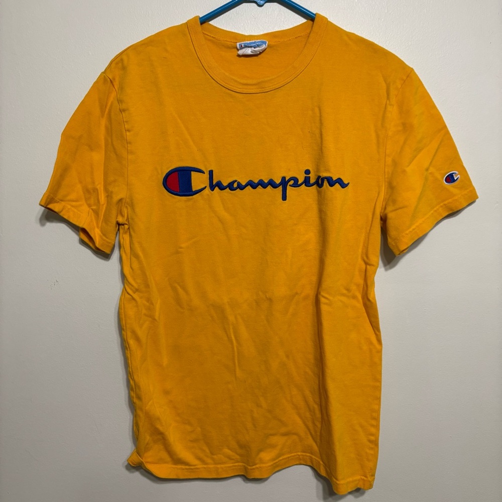 Champion Women's Yellow T-Shirt